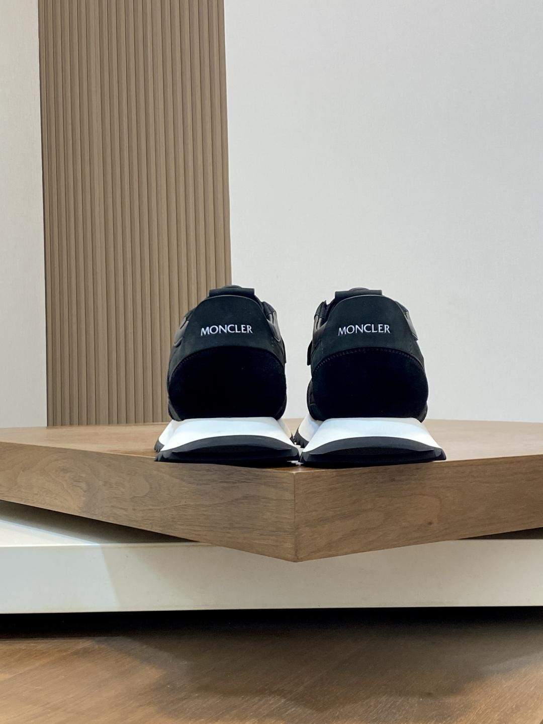 Copy Moncler Pacey2 Suede & Nubuck Replica Sneakers - Image 8