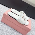 Top Grade Miu Miu Shearling Replica Slides