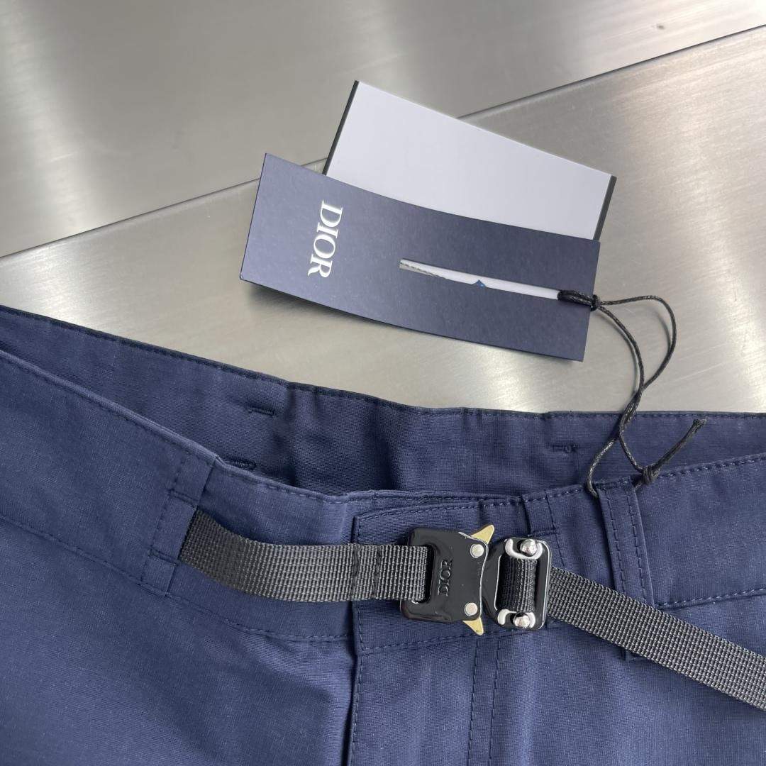 Premium Christian Dior Cargo Replica Pants with Saddle Pocket - Image 4