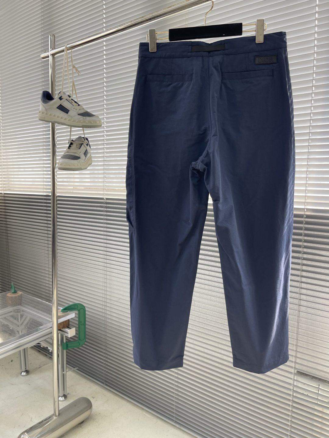 Premium Christian Dior Cargo Replica Pants with Saddle Pocket - Image 2