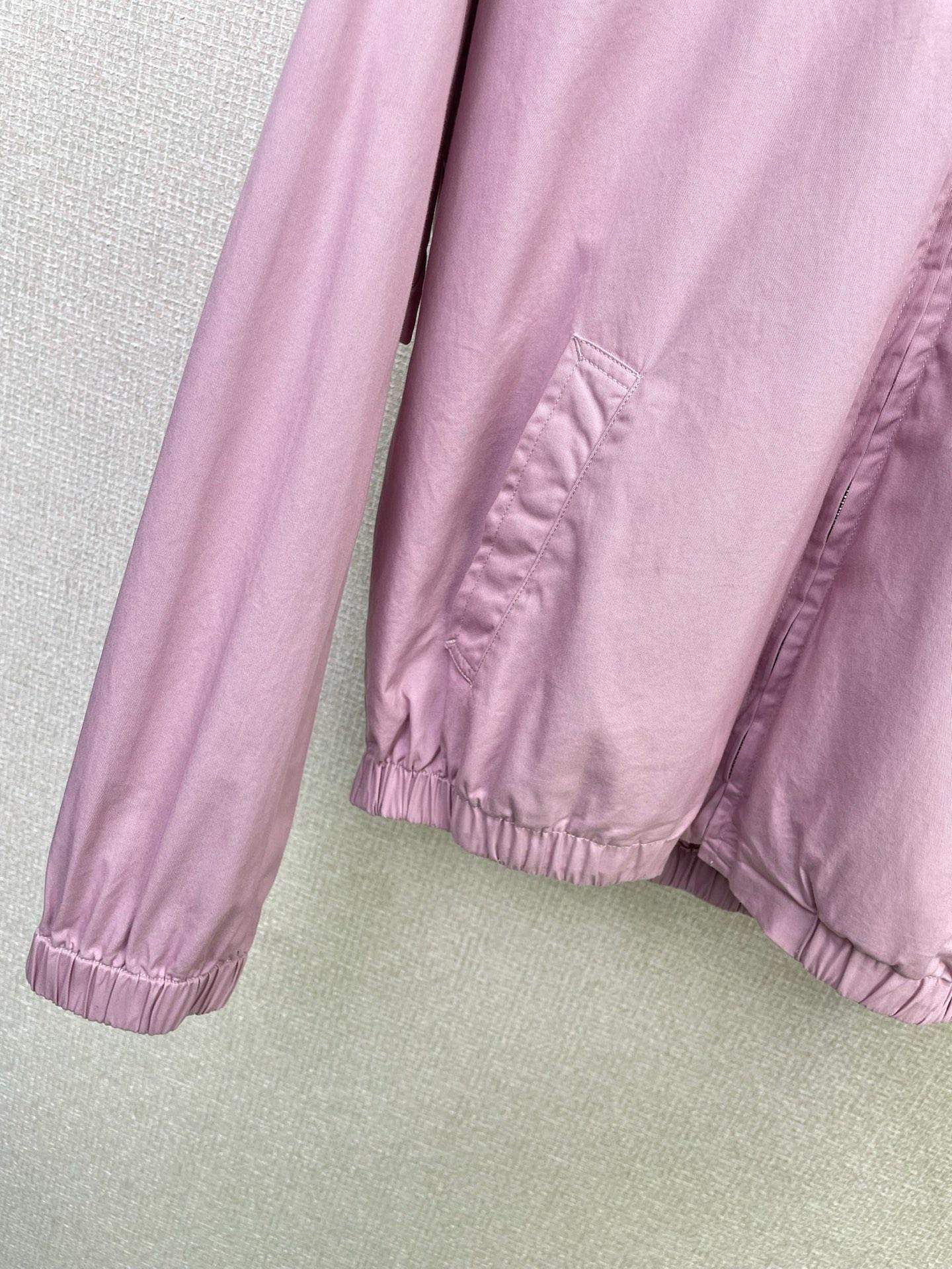 Premium Prada Old Gabardine Blouson Replica Jacket - Image 5