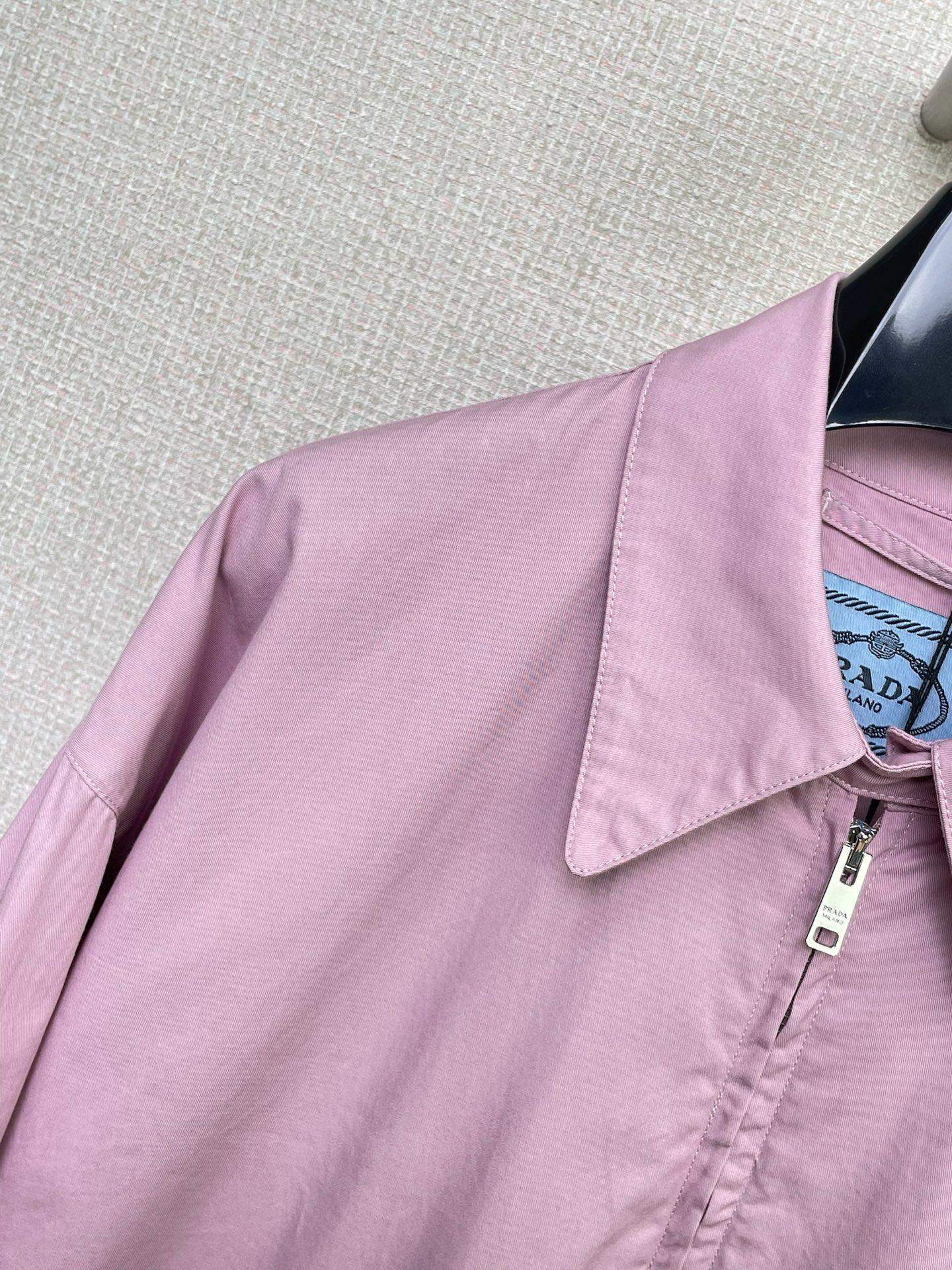 Premium Prada Old Gabardine Blouson Replica Jacket - Image 3