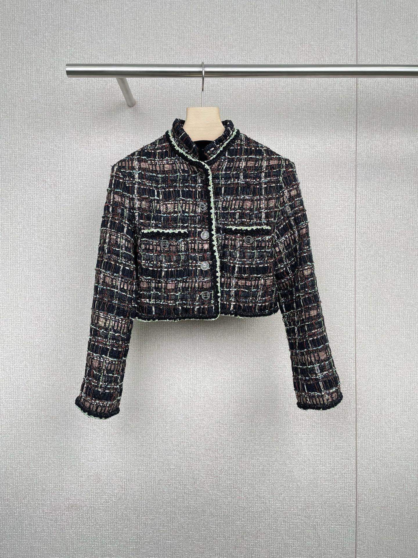 High Quality Cotton Tweed Replica Jacket