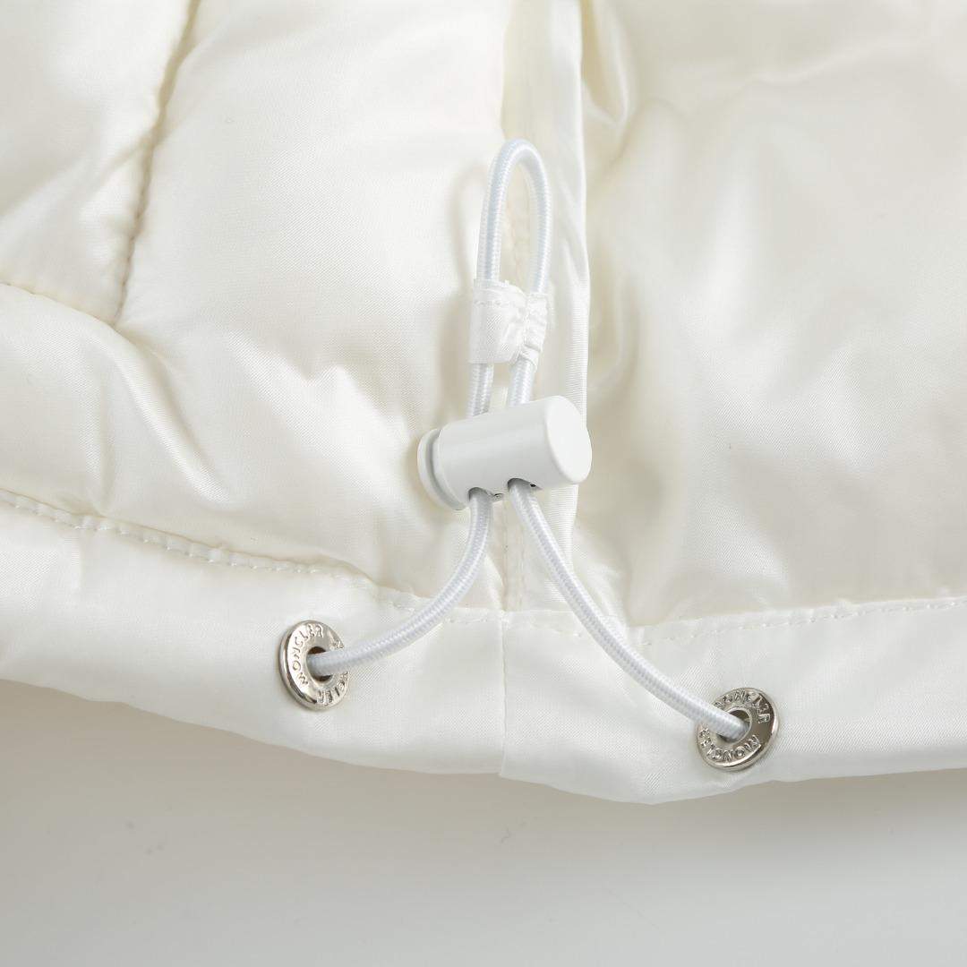 Copy Moncler Jarcieu Braided Trim Replica Short Down Jacket - Image 8