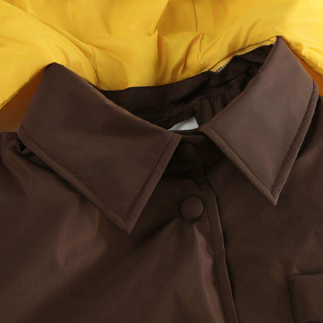 Copy Miu Miu Technical Pongé Down Hoodie Replica Jacket - Image 5