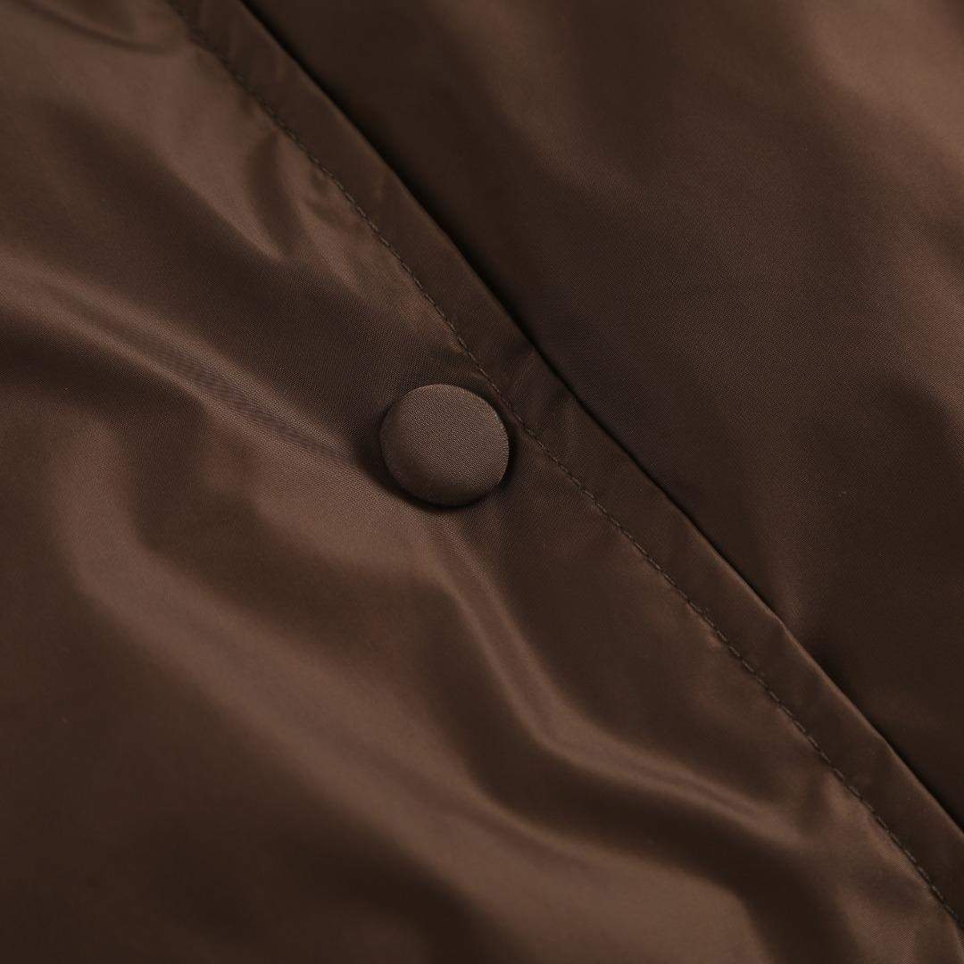 Copy Miu Miu Technical Pongé Down Hoodie Replica Jacket - Image 6