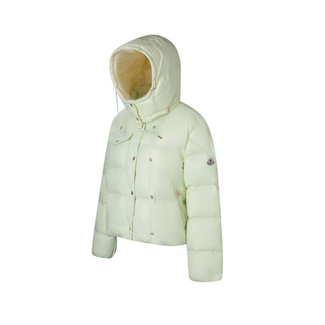Lux Moncler Erea Square-Quilted Hooded Replica Short Down Jacket - Image 3