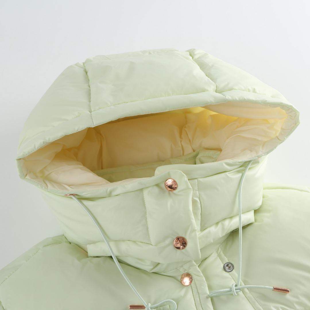 Lux Moncler Erea Square-Quilted Hooded Replica Short Down Jacket - Image 4