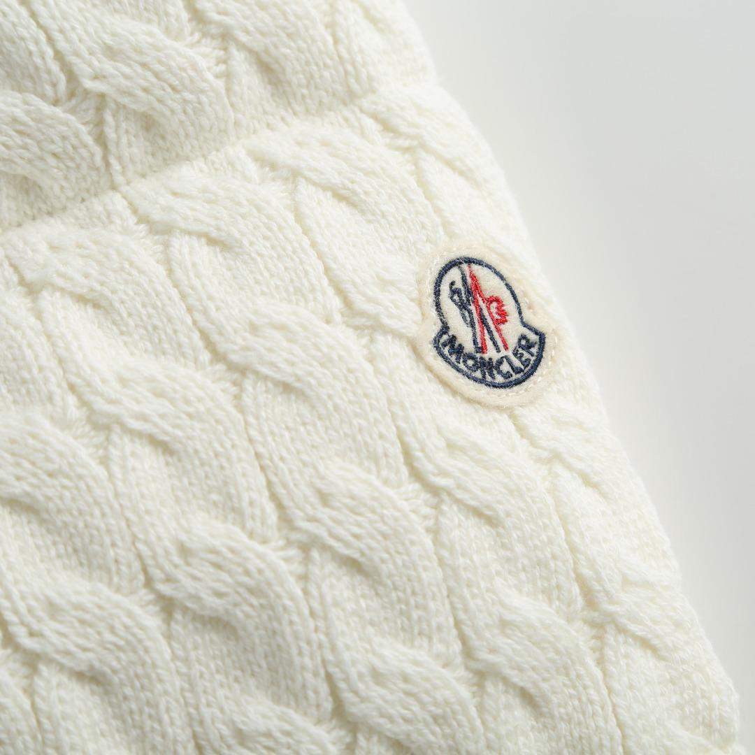 Luxury Moncler Padded Wool & Cotton Zip-Up Replica Cardigan - Image 9