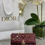 Lux Christian My Dior - Dior Talk Replica Phone Pouch - Burgundy