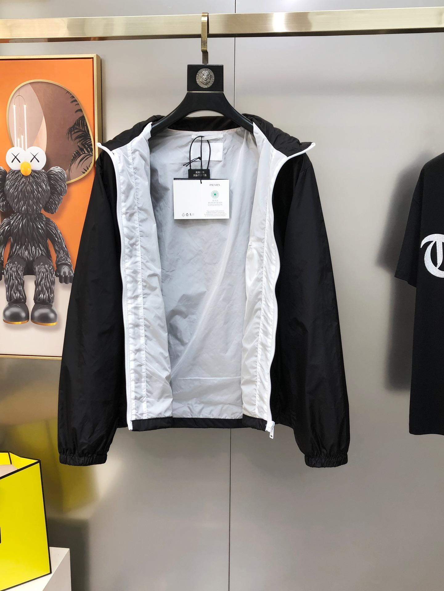 Premium Lux Prada Re-Nylon Replica Jacket - Image 3