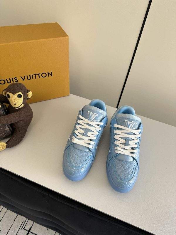 Superior Louis Vuitton LV Trainer Replica Sneaker
