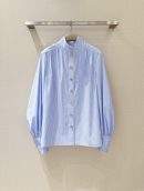 Premium Zimmermann Stripe Utility Billow Replica Blouse