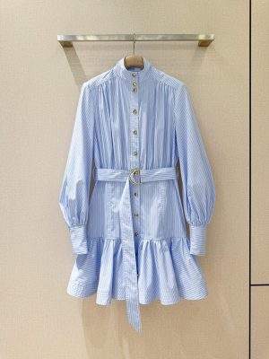 Lux Zimmermann Stripe Utility Replica Mini Dress