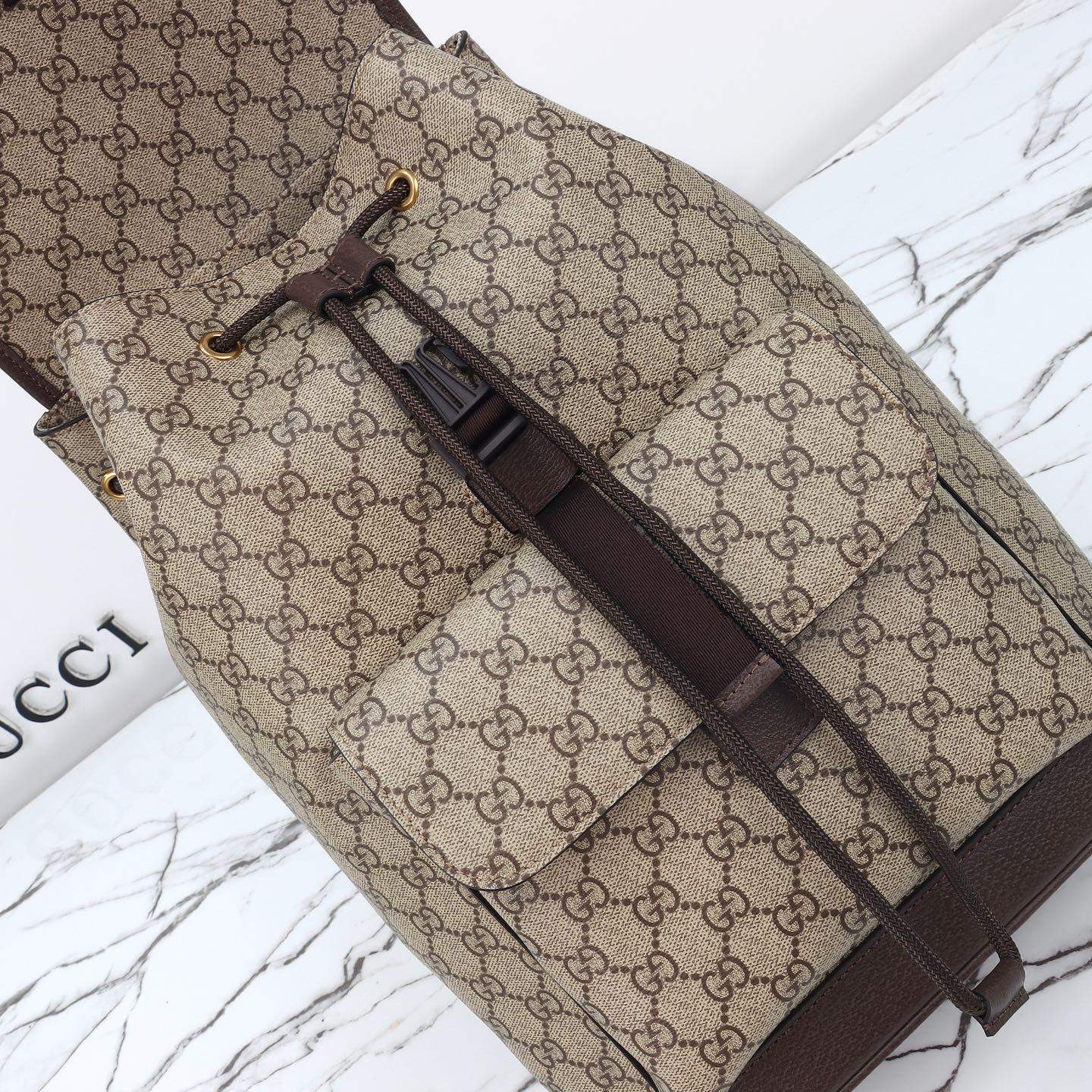 Premium Lux Gucci Ophidia Small Replica Backpack - Image 9