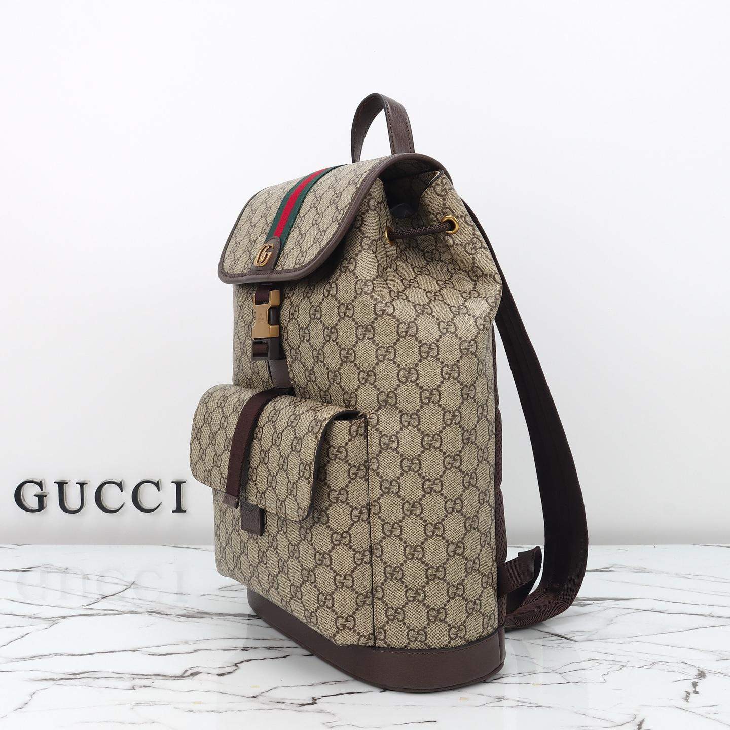 Premium Lux Gucci Ophidia Small Replica Backpack - Image 5
