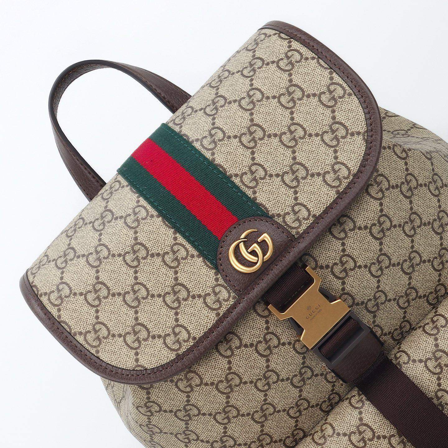 Premium Lux Gucci Ophidia Small Replica Backpack - Image 8