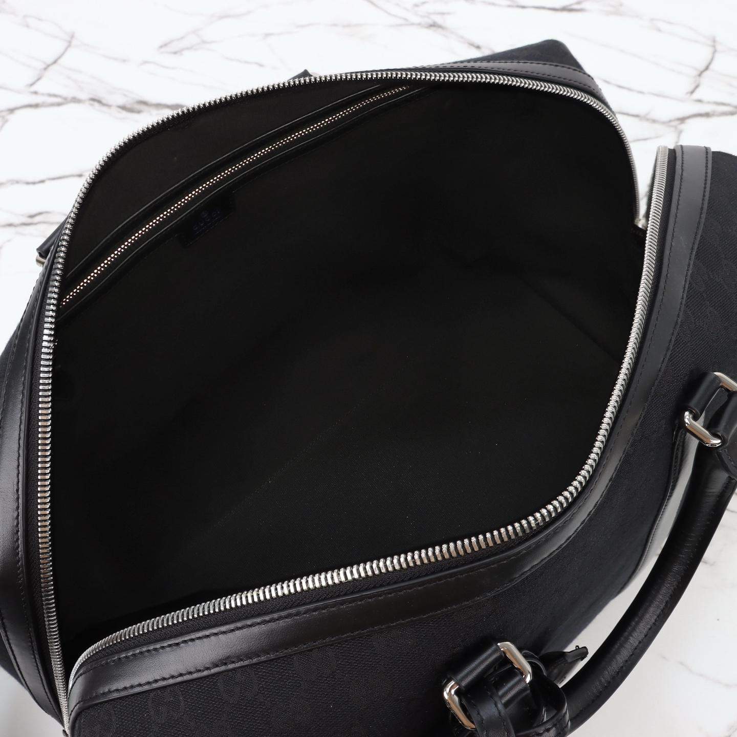 Copy Gucci GG Canvas Medium Replica Duffle Bag - Image 6