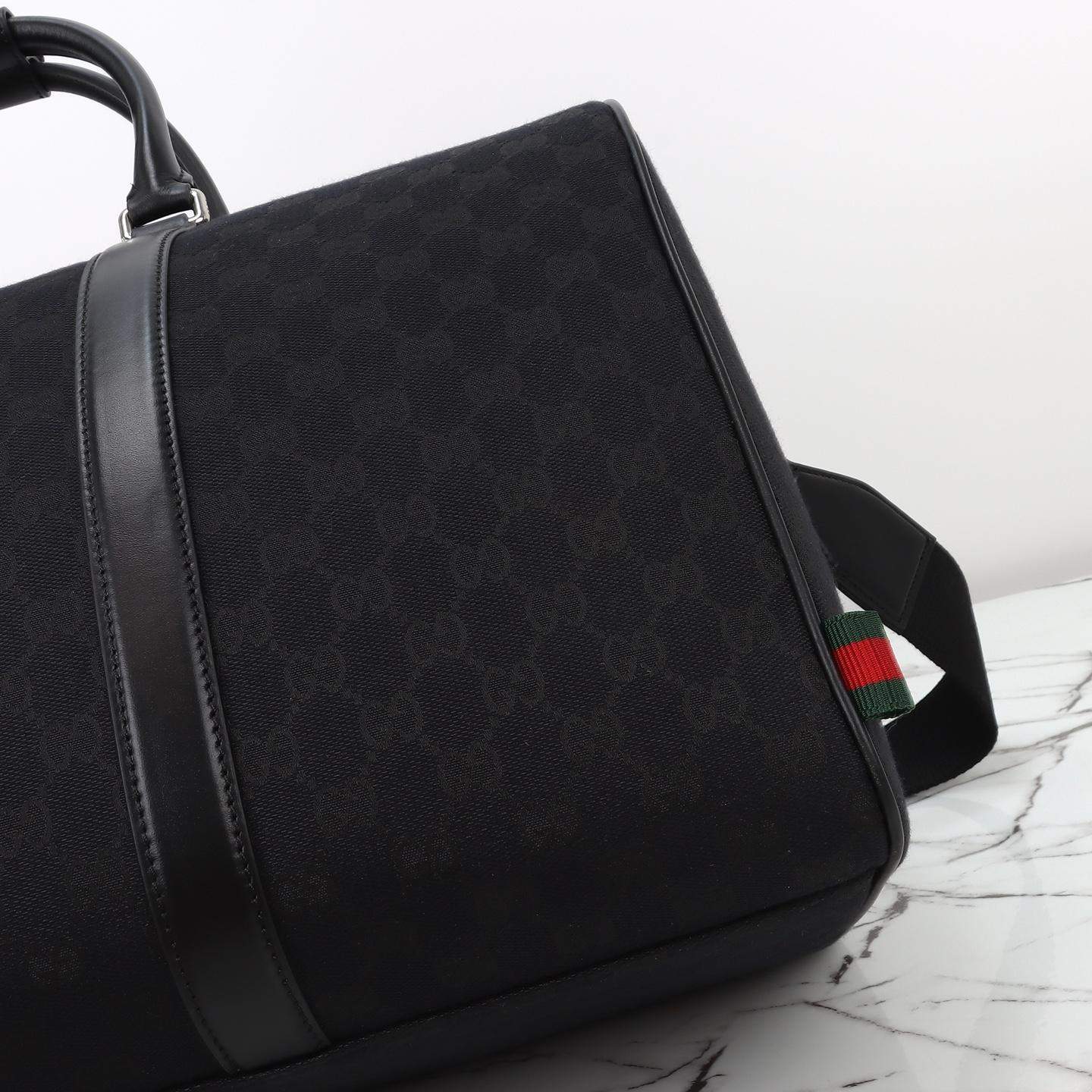Copy Gucci GG Canvas Medium Replica Duffle Bag - Image 10