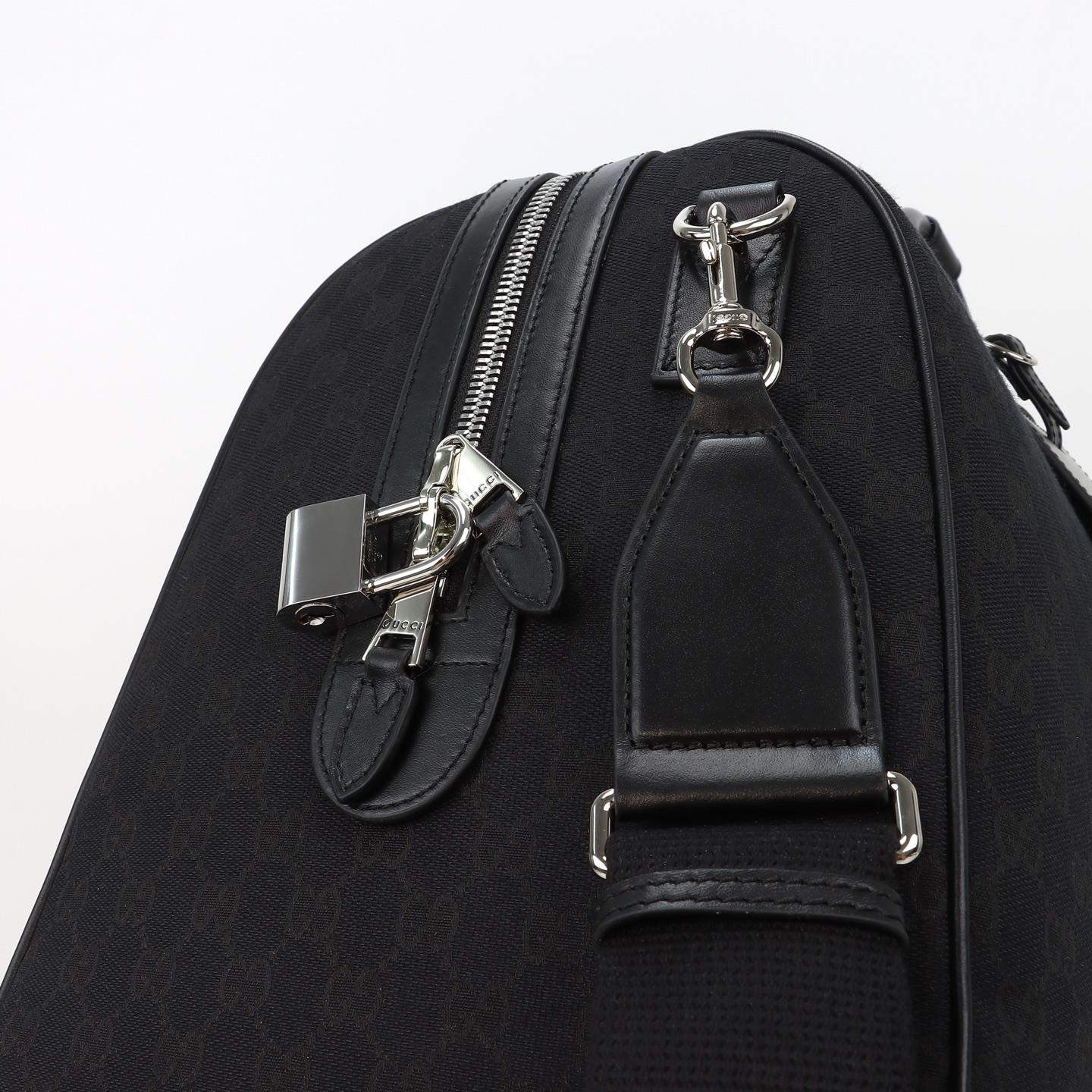 Copy Gucci GG Canvas Medium Replica Duffle Bag - Image 8