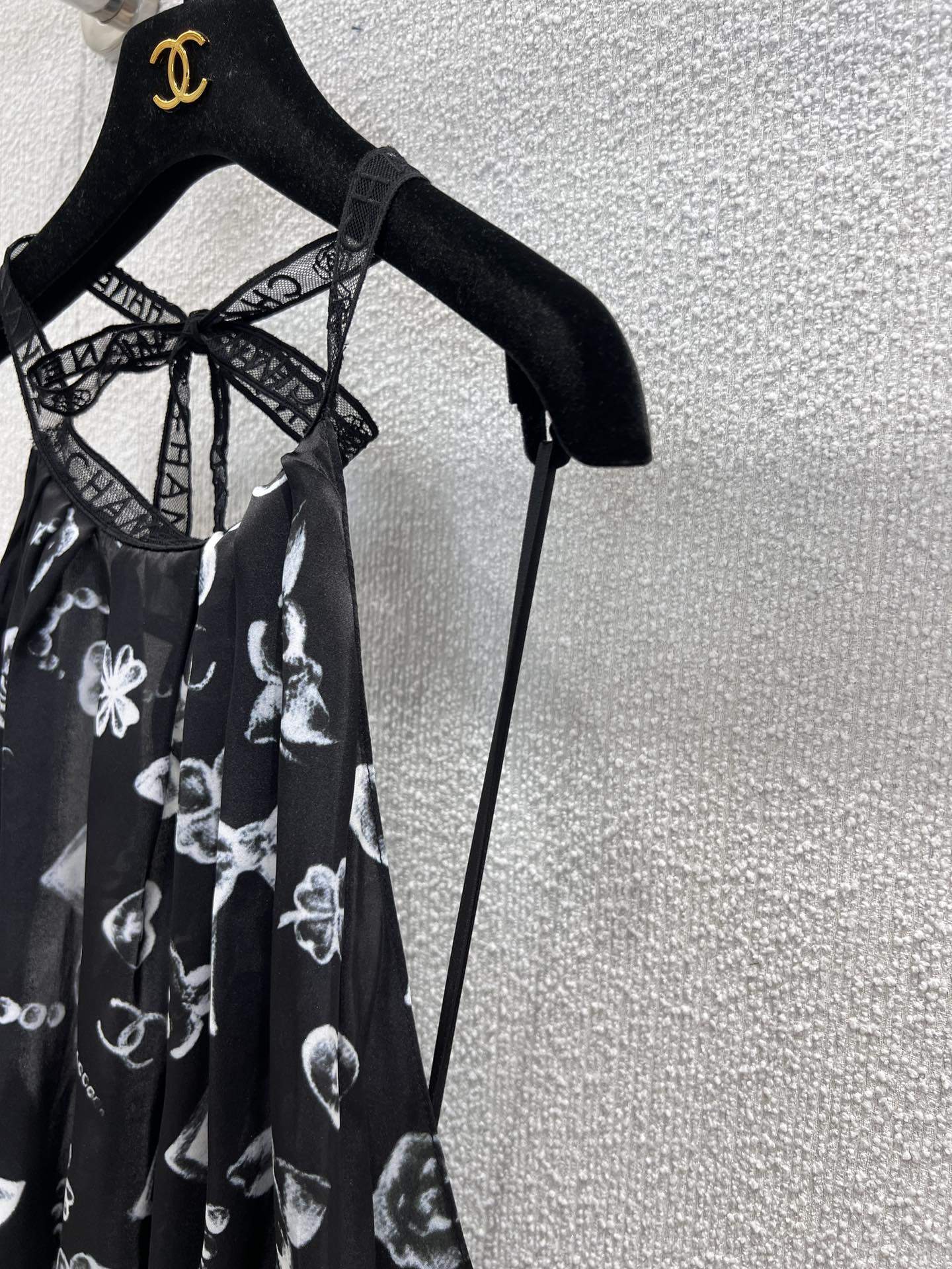 Mirror Quality Printed Silk Satin Replica Dress - Image 5