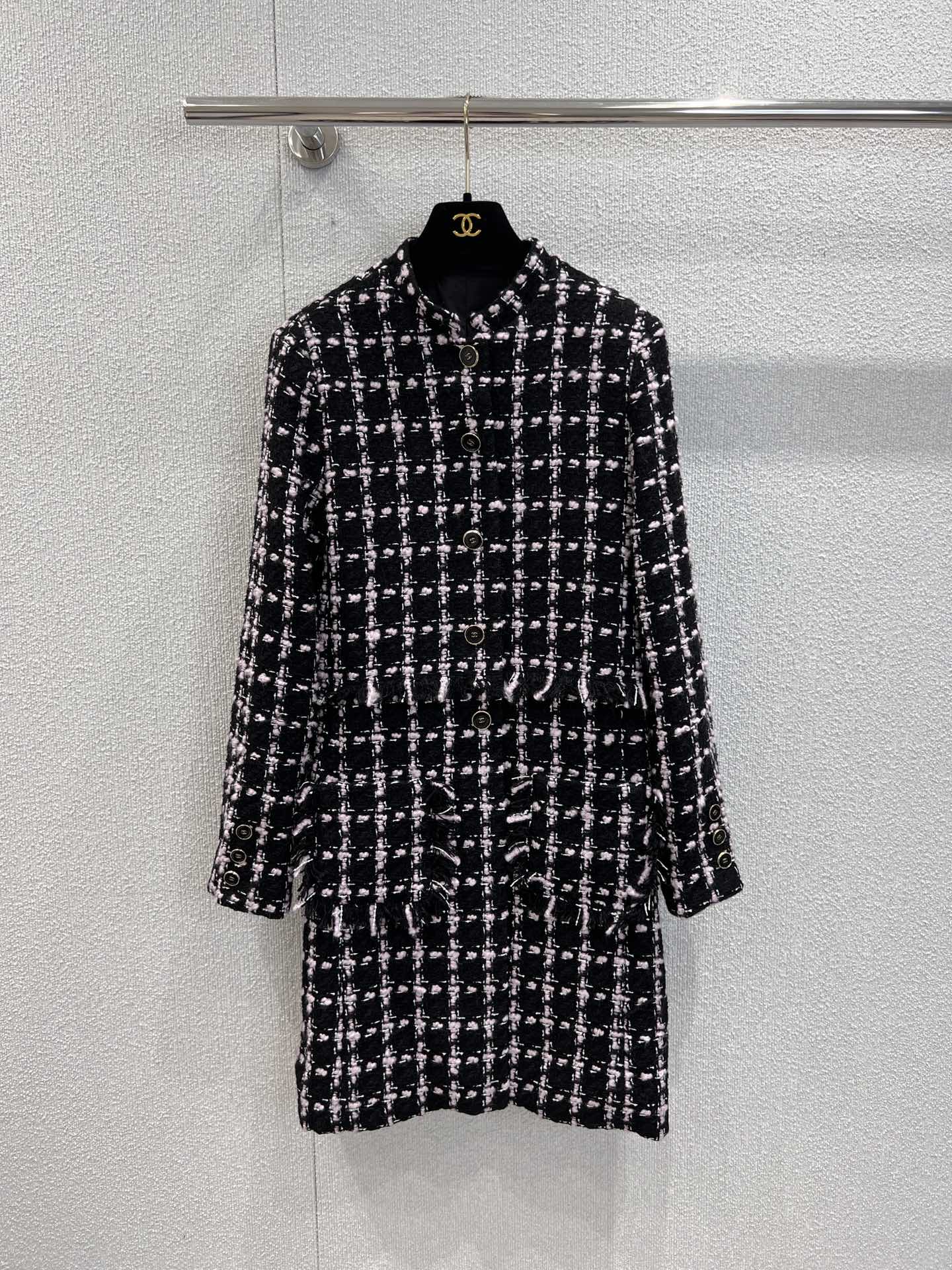 Luxury Replica Wool Tweed Coat