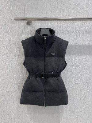 Luxury Replica Prada Flannel Down Vest