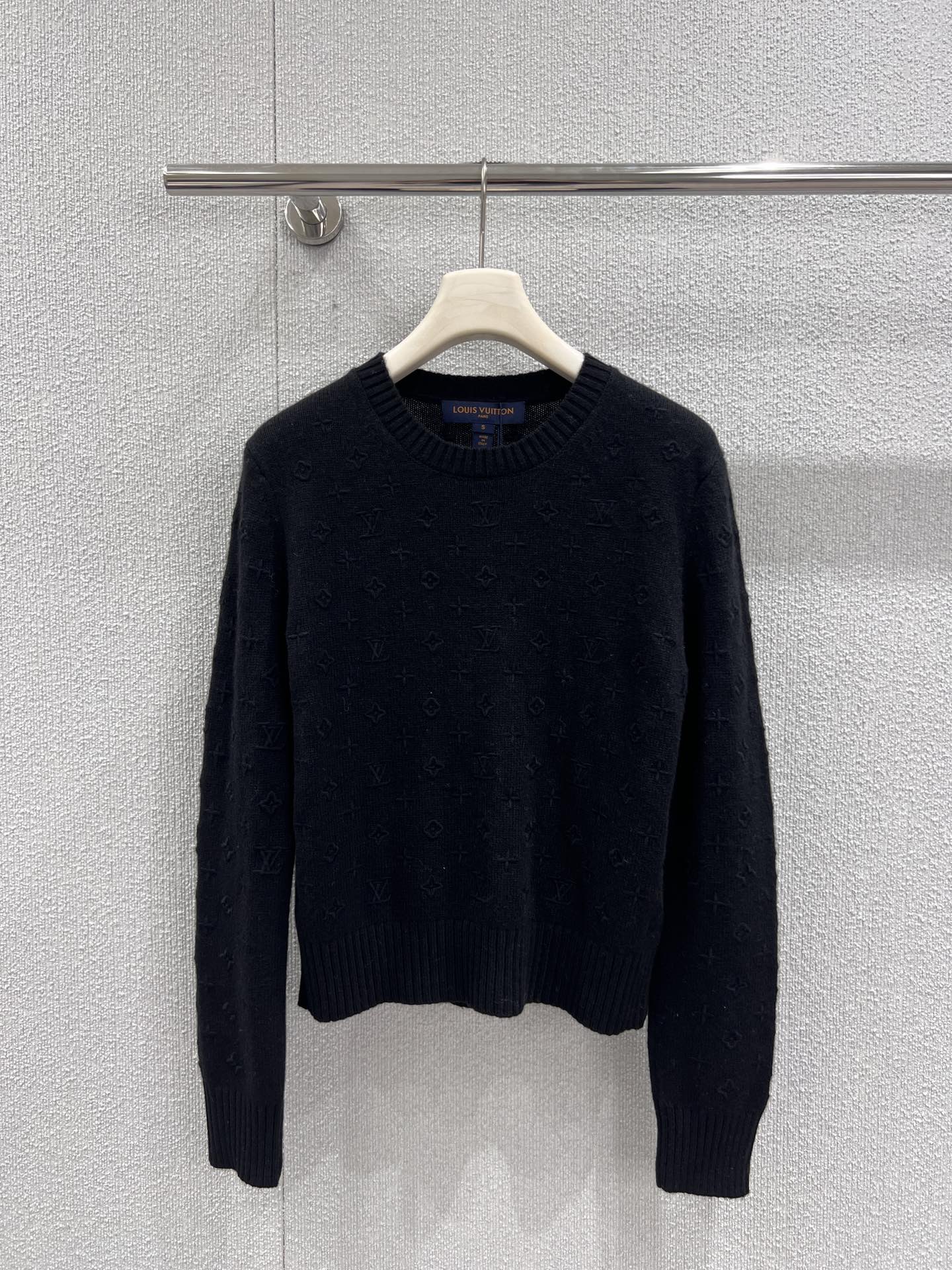Copy Louis Vuitton Monogram Cashmere Replica Pullover