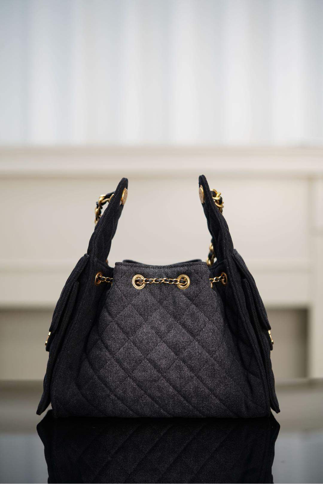 Luxury Replica Washed Denim 25 Small Handbag - Image 2