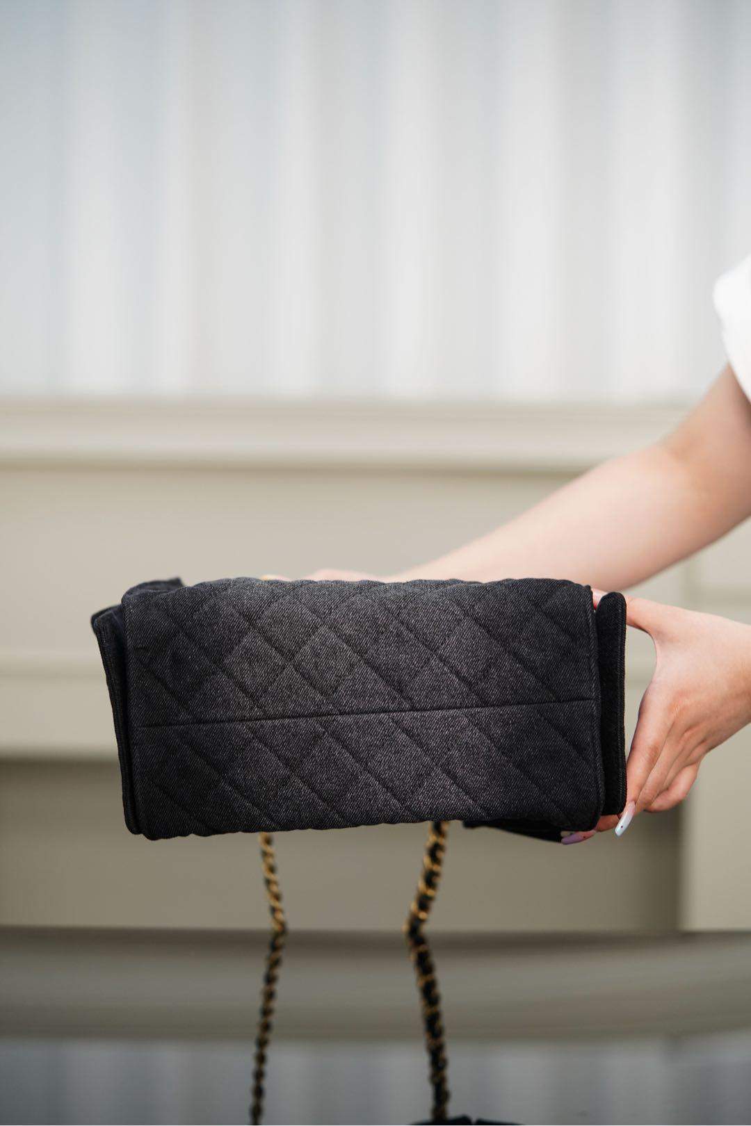 Luxury Replica Washed Denim 25 Small Handbag - Image 12