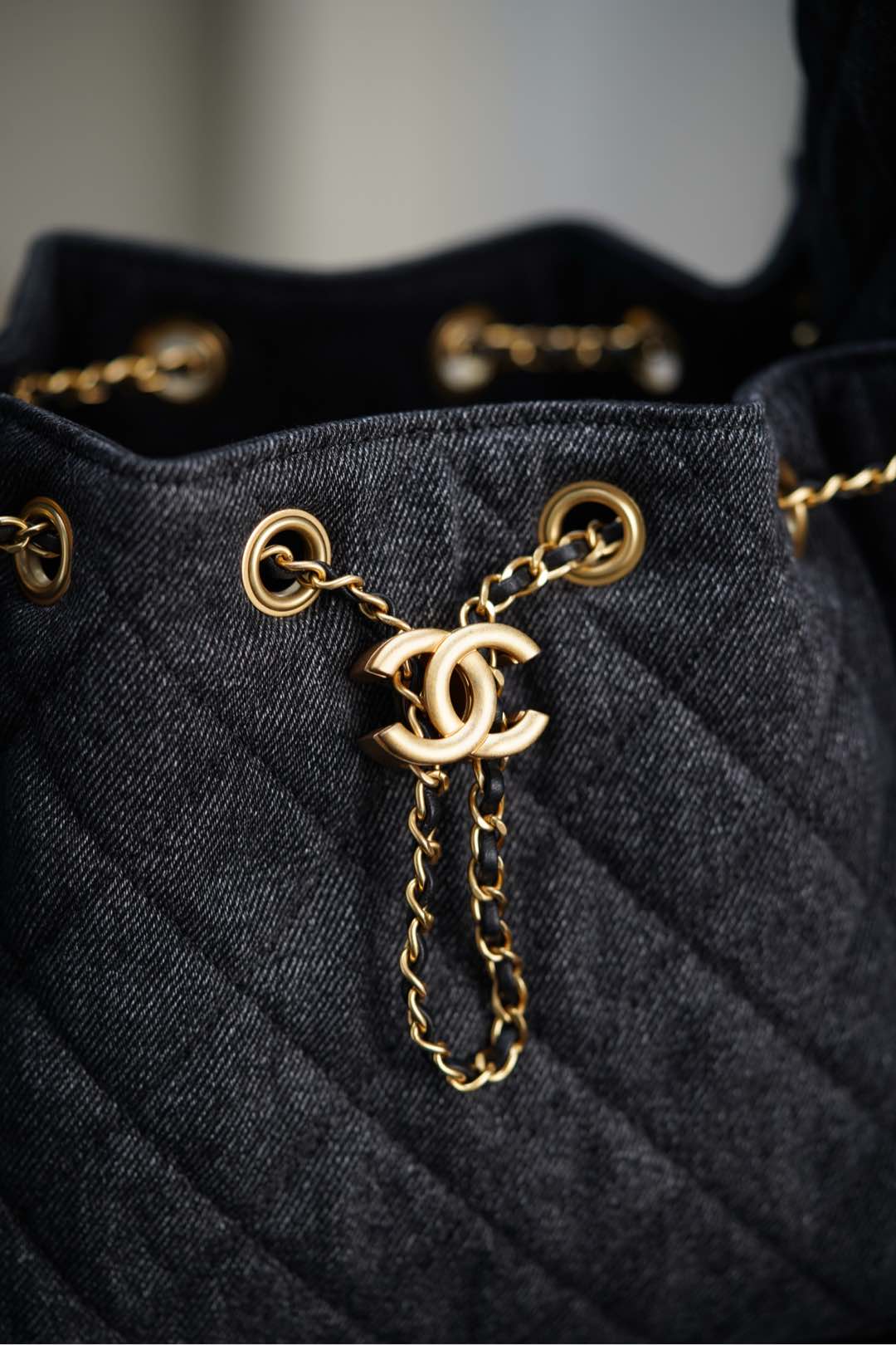 Luxury Replica Washed Denim 25 Small Handbag - Image 13