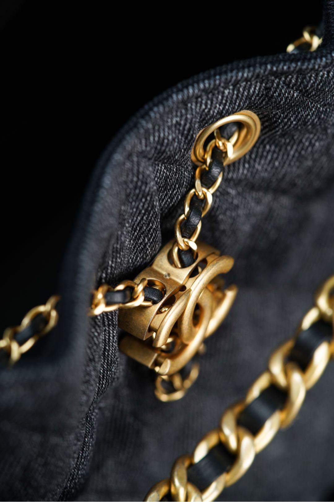 Luxury Replica Washed Denim 25 Small Handbag - Image 16