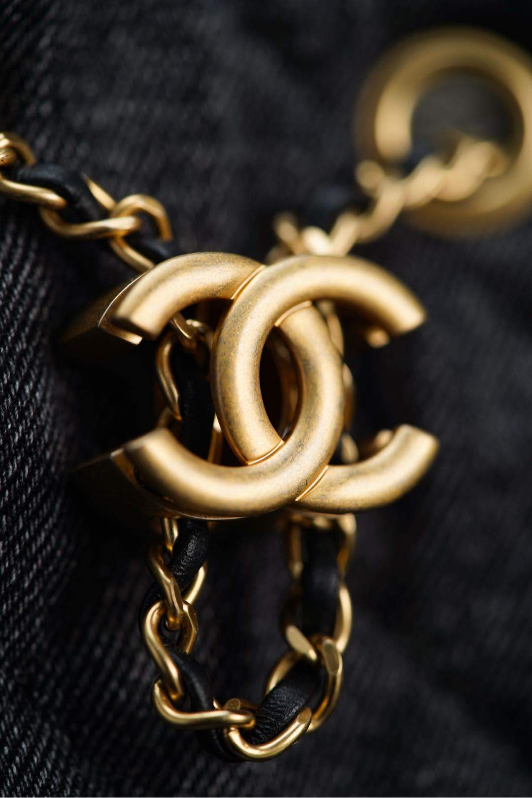 Luxury Replica Washed Denim 25 Small Handbag - Image 19