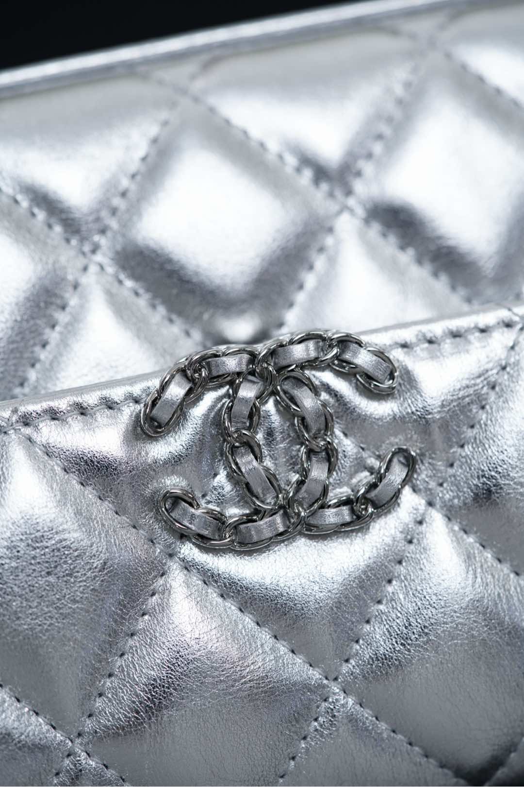 Deluxe Mini Replica Flap Bag With Top Handle - Image 11