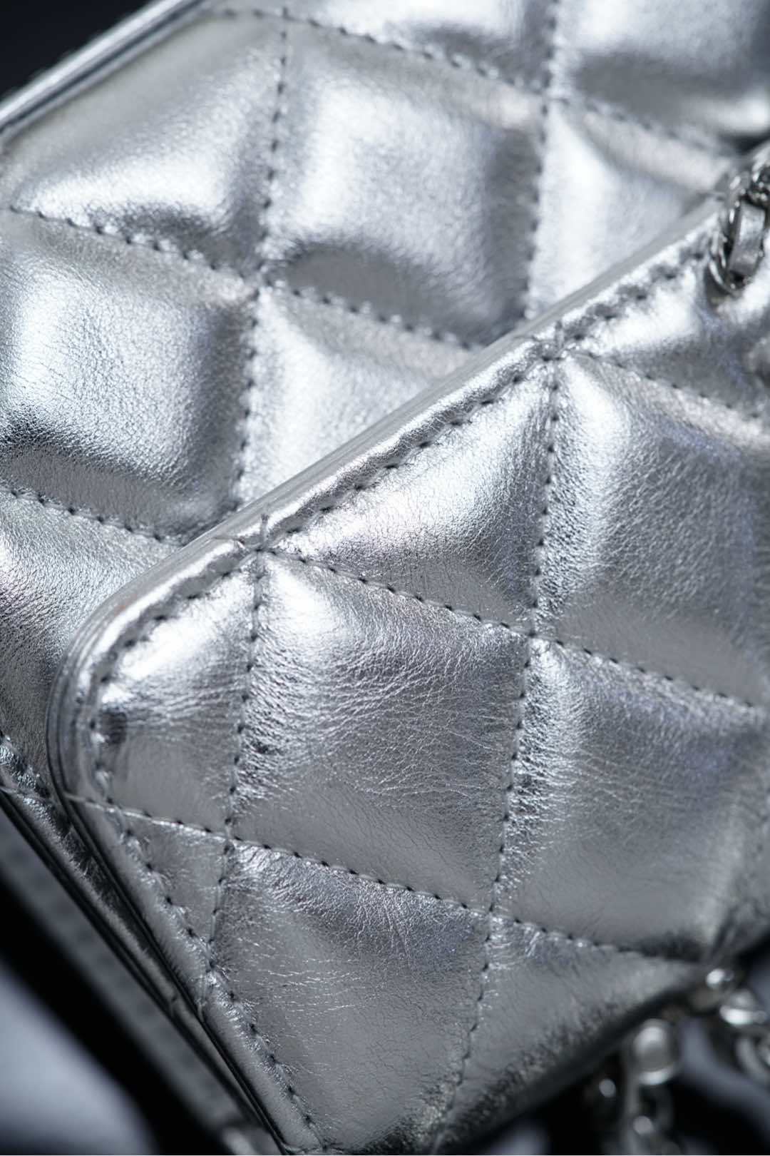 Deluxe Mini Replica Flap Bag With Top Handle - Image 18