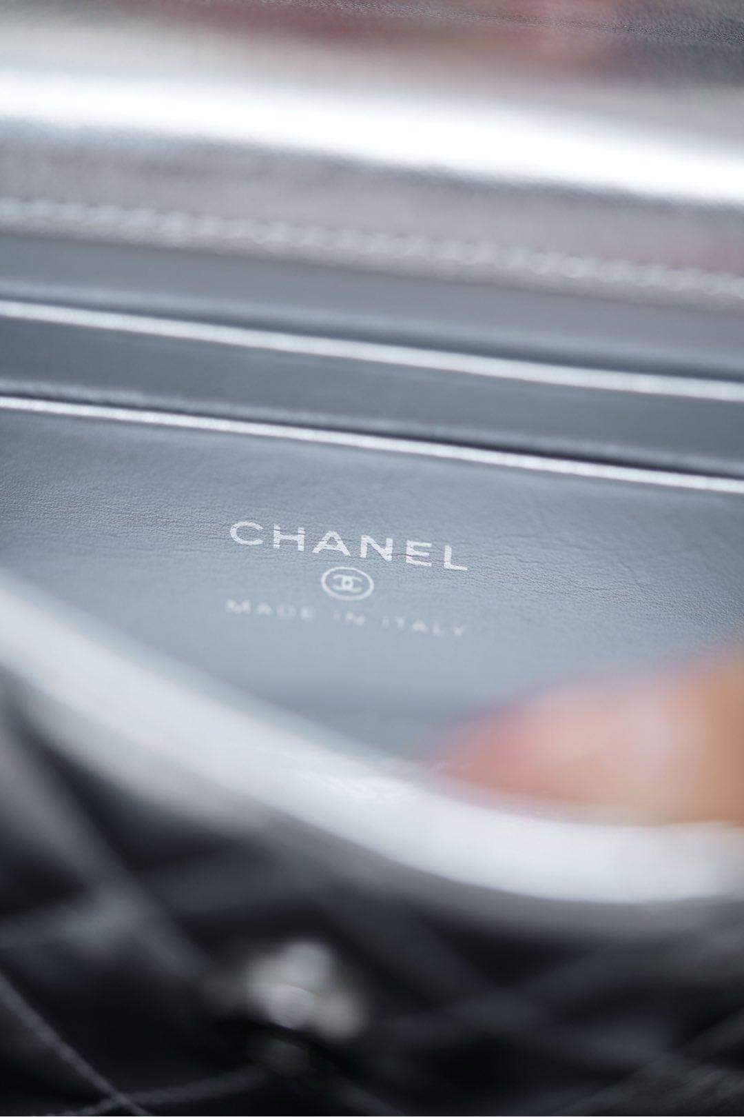 Deluxe Mini Replica Flap Bag With Top Handle - Image 22