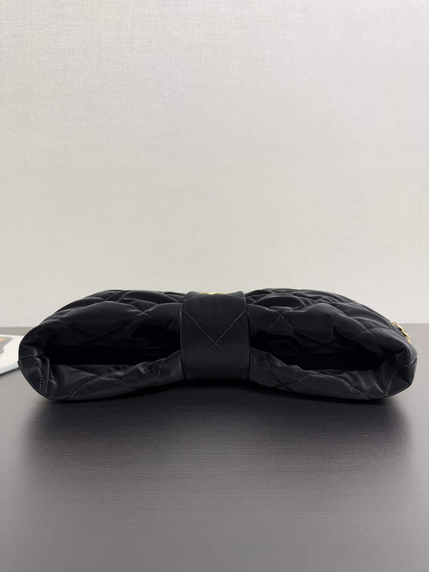 Luxury Replica Velvet Bow Bag - Image 3