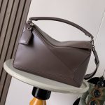 Exclusive Loewe Large Featherlight Puzzle Replica Bag In Nappa Lambskin