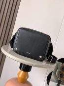 Deluxe Loewe Medium Pebble Replica Messenger Bag In Smooth Calfskin