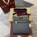 High Quality Gucci GG Black Small Replica Messenger Bag