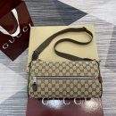 Premium Gucci GG Canvas Small Cylinder Replica Bag - Beige