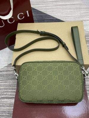 Copy Gucci GG Canvas Small Replica Crossbody Bag