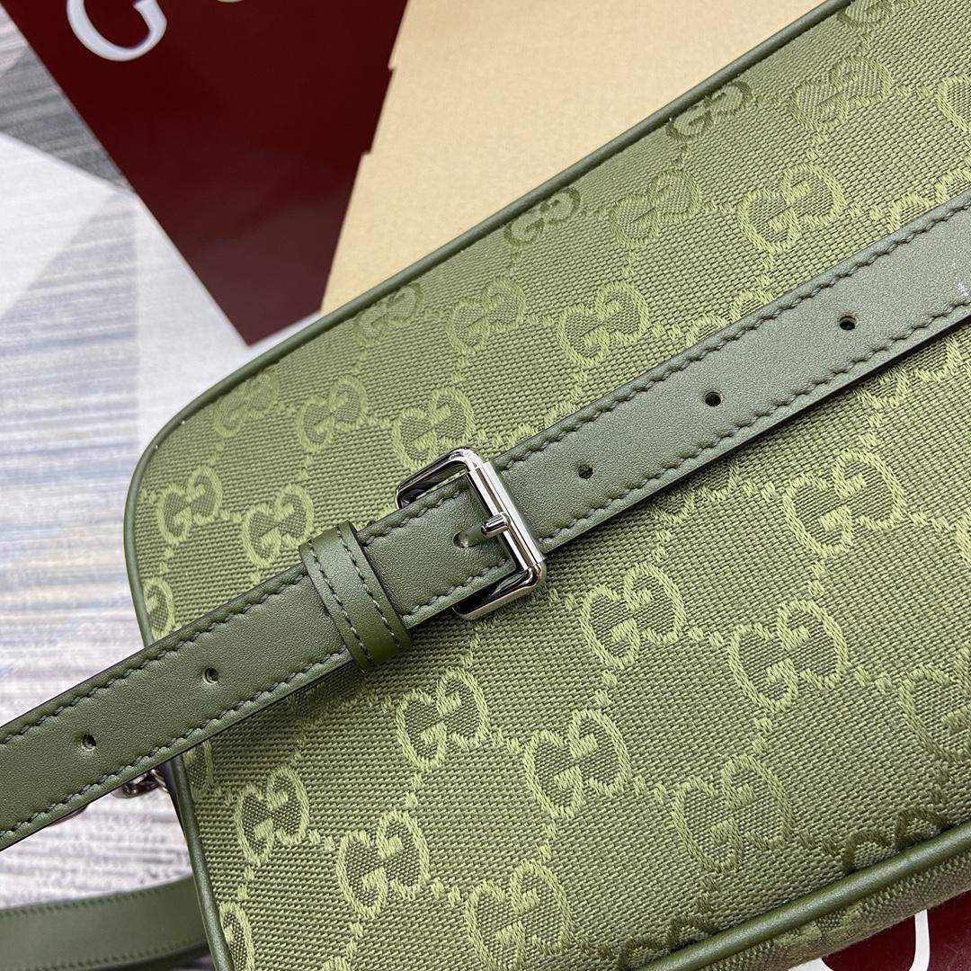 Copy Gucci GG Canvas Small Replica Crossbody Bag - Image 6