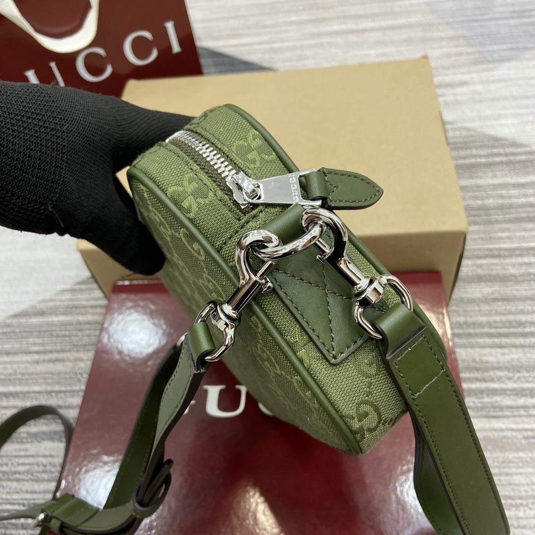 Copy Gucci GG Canvas Small Replica Crossbody Bag - Image 8