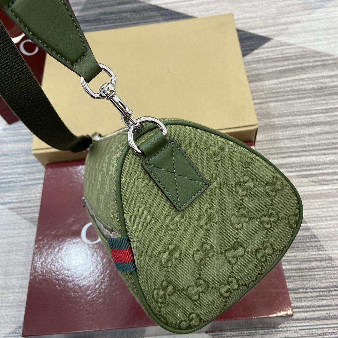 Premium Gucci GG Canvas Small Cylinder Replica Bag - Image 5