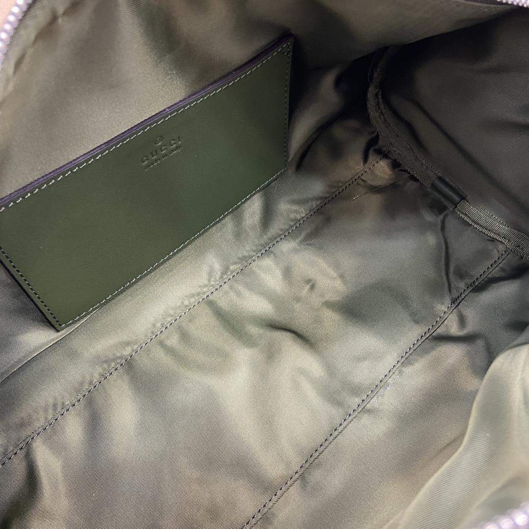 Premium Gucci GG Canvas Small Cylinder Replica Bag - Image 10