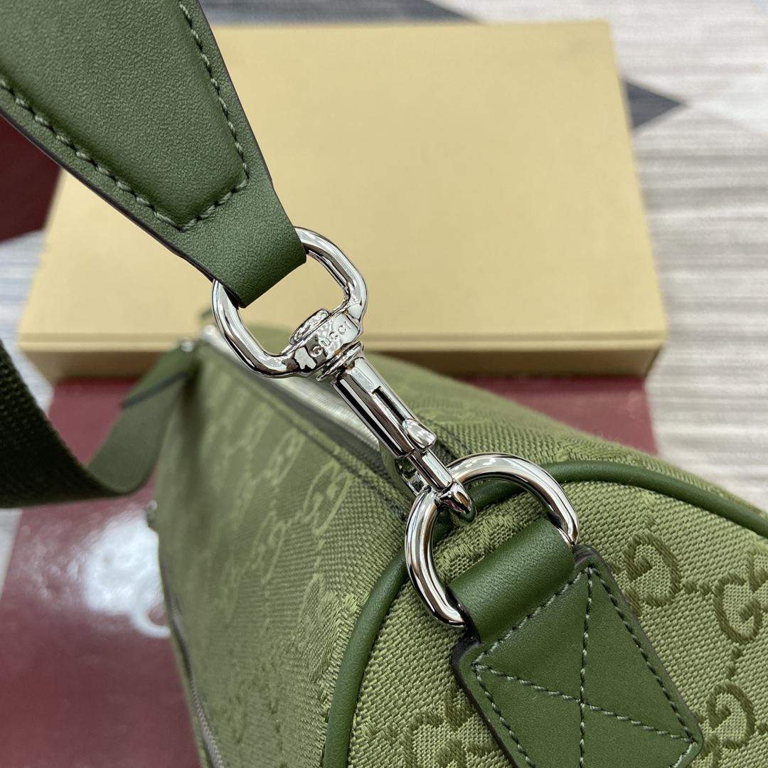 Premium Gucci GG Canvas Small Cylinder Replica Bag - Image 6