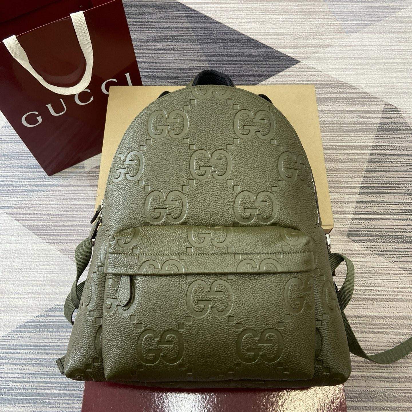 High Quality Gucci GG Jumbo Medium Replica Backpack