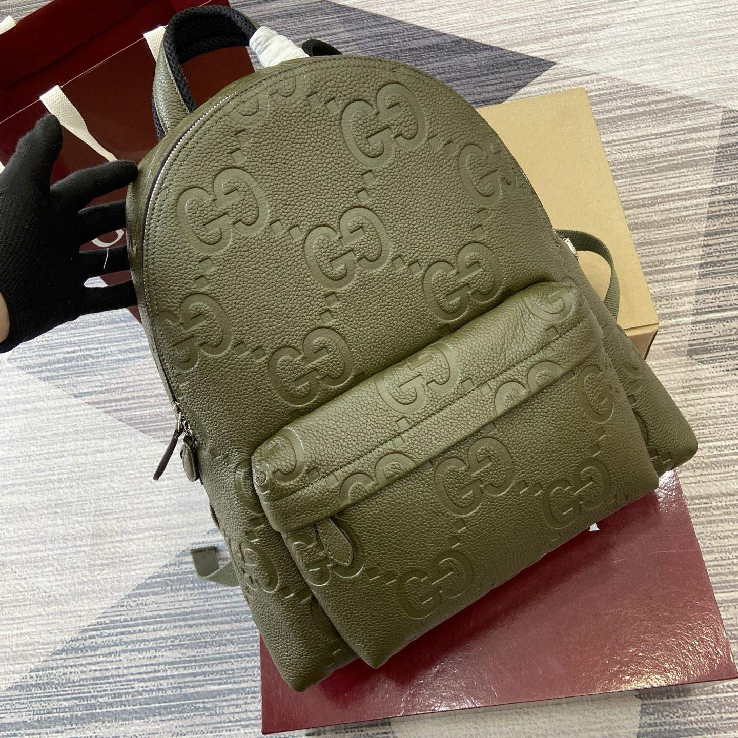 High Quality Gucci GG Jumbo Medium Replica Backpack - Image 4