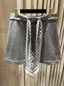 Deluxe Louis Vuitton Monogram Scarf Replica Mini Skirt